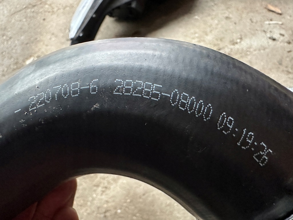 фото №3, Kia proceed труба wąż интеркулер оригинал шланг