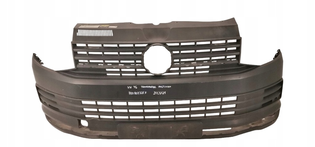 фото №1, Vw t6 transporter 2015- бампер передний перед 7e0807221f