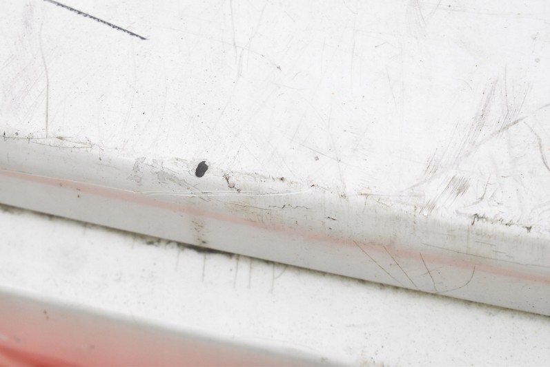 фото №8, Бампер задня задній білий volvo xc70 2 ii 00-07