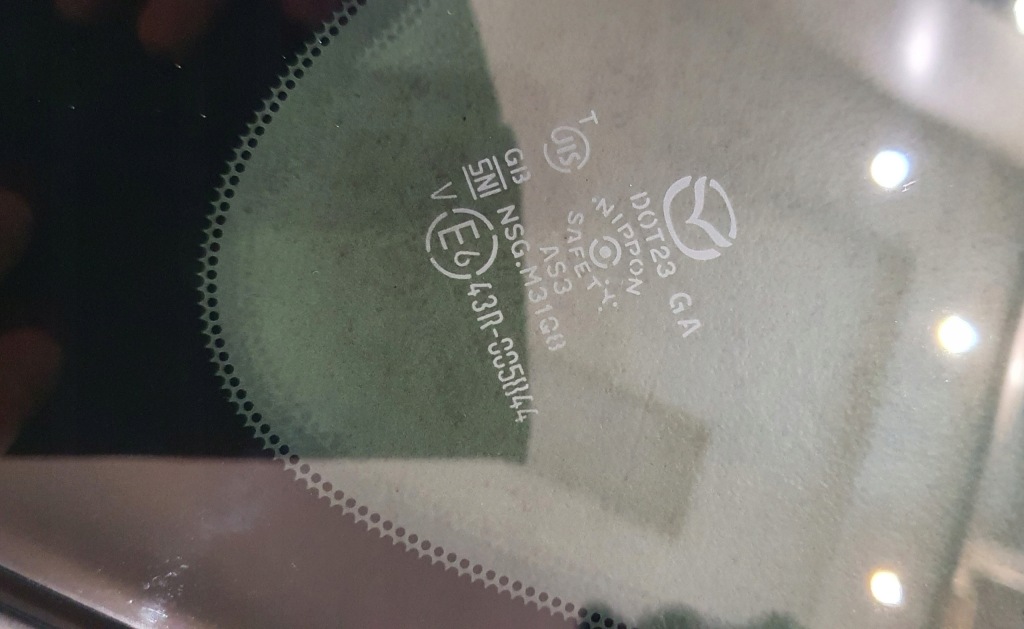 фото №3, Стекло кузовная левый задняя mazda cx-5