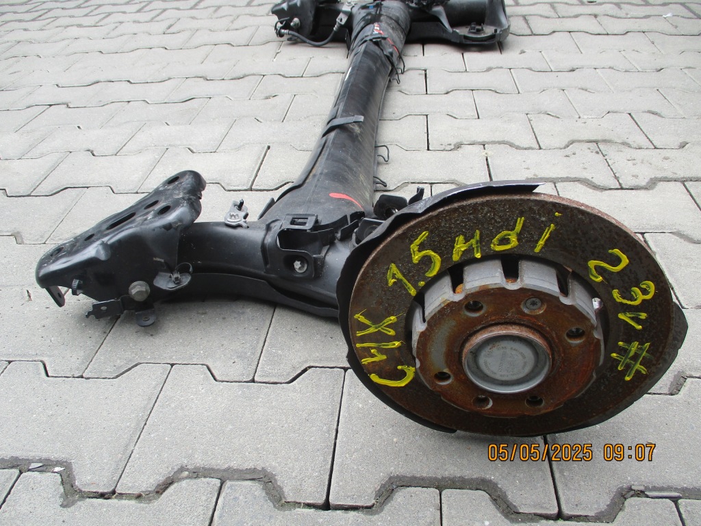 Ось задняя citroen c4x c4 x 1,5hdi 23r с Разборки