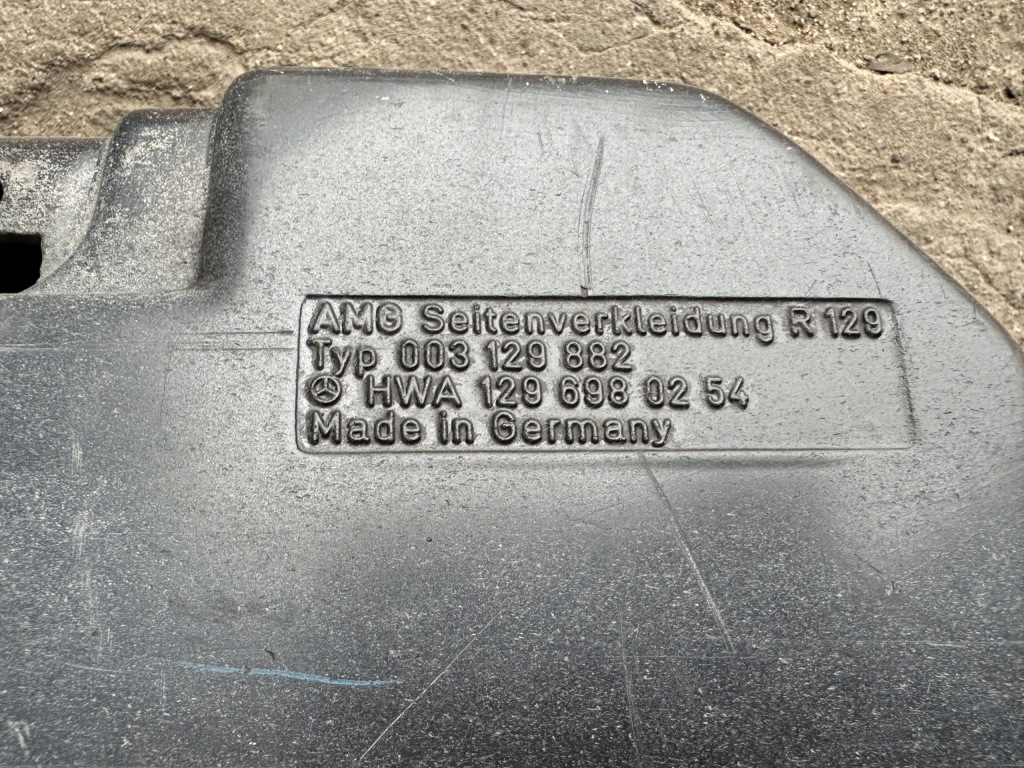 фото №5, Mercedes sl r129 129 amg поріг пороги накладка поріг ліва права lift