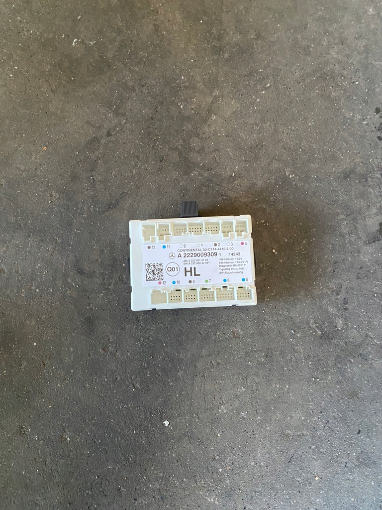 фото №1, Mercedes s 222 модуль блок управления дверь 2229009309