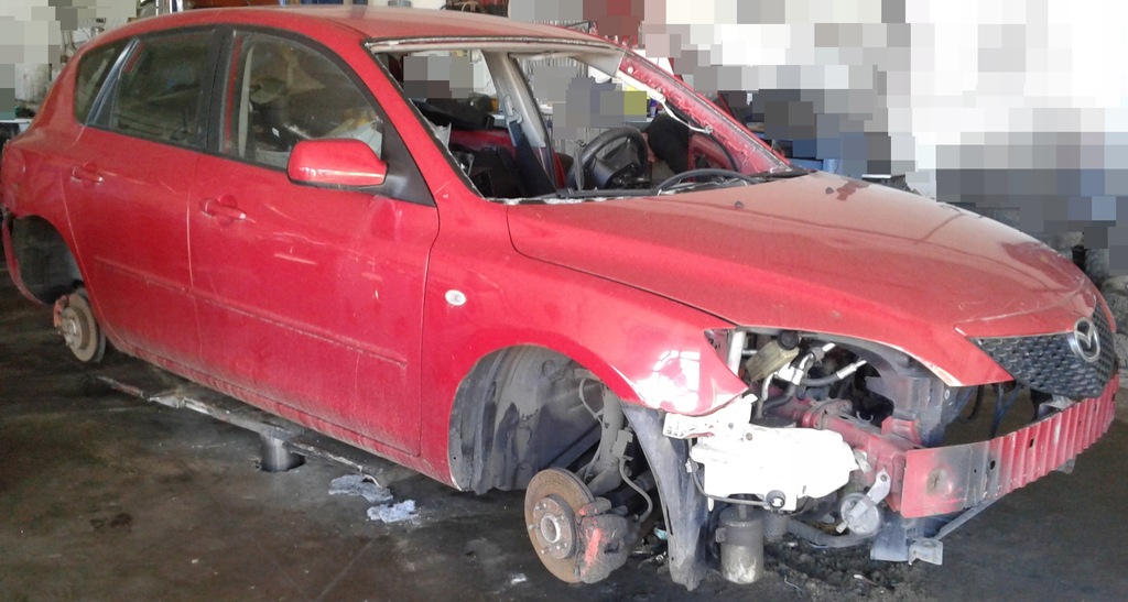 фото №8, Супорт гальмівний лівий задня mazda 3 bk i 1.6 mz-cd