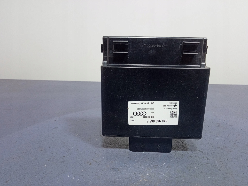 фото №1, Audi a6 c7 блок управления стабилизатор напряжения 8k0959663f