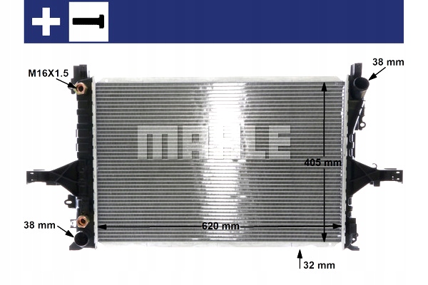 фото №10, Радіатор двигуна wody volvo s60 i s80 i v70 ii xc70 i 2.0-3.0