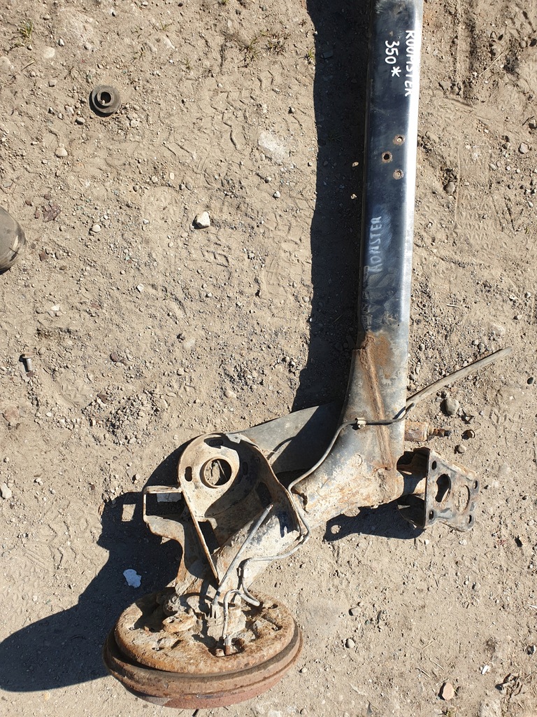 фото №4, Балка задняя oś подвеска задняя skoda roomster