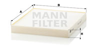 Mann-filter cu 2227 фильтр салонный Цена