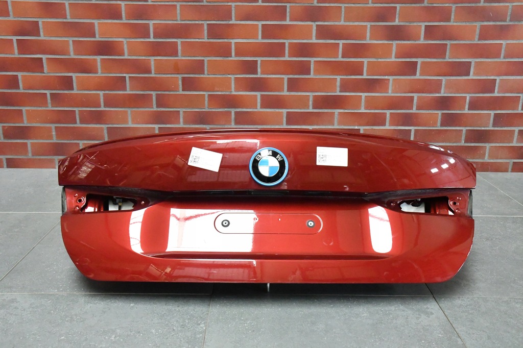 фото №8, Крышка багажника задняя задняя bmw 4 g26 i4 g26 спойлер тонированная стекло a57 aventurinrot