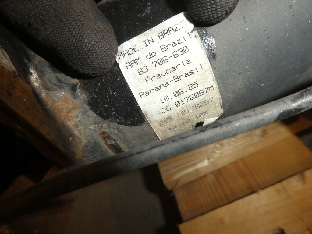 фото №9, Vw amarok мост дифференциал задняя oś 2h0500029