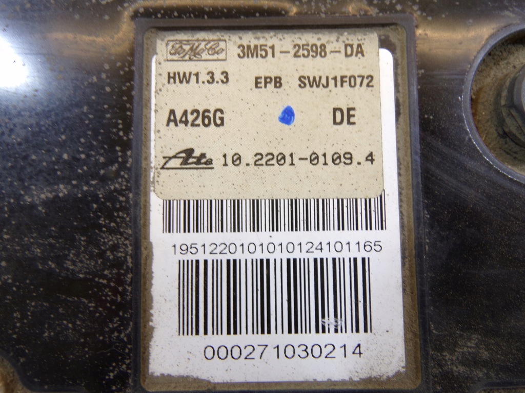 фото №7, Гальмо ручний електричний ford cmax c-max 3m51-2598-da