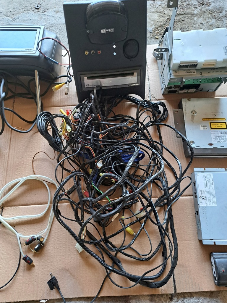 фото №7, Радіо підголівники tv підсилювач навушники pilot alpine tme-m770 infiniti fx35