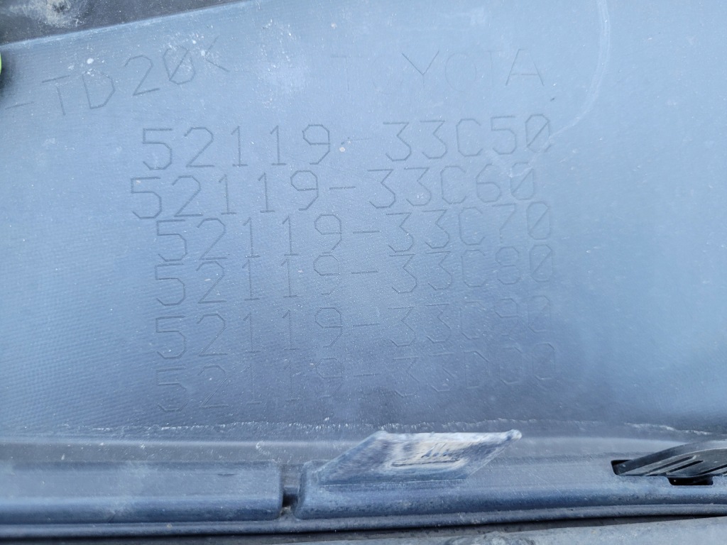 фото №14, Toyota camry viii 8 | бампер перед решётка радиатора решётка lift 52119-33c50 | 0923