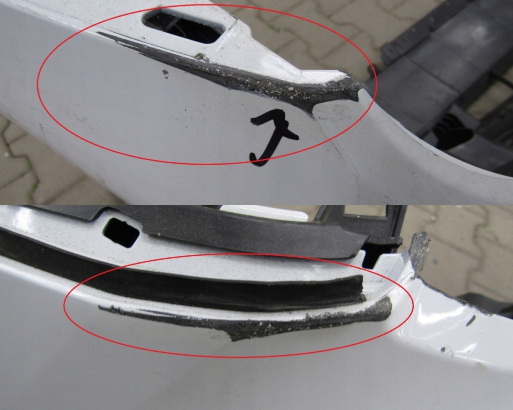 Бампер перед передній porsche cayenne 9y0 lift 23- Зі Шроту