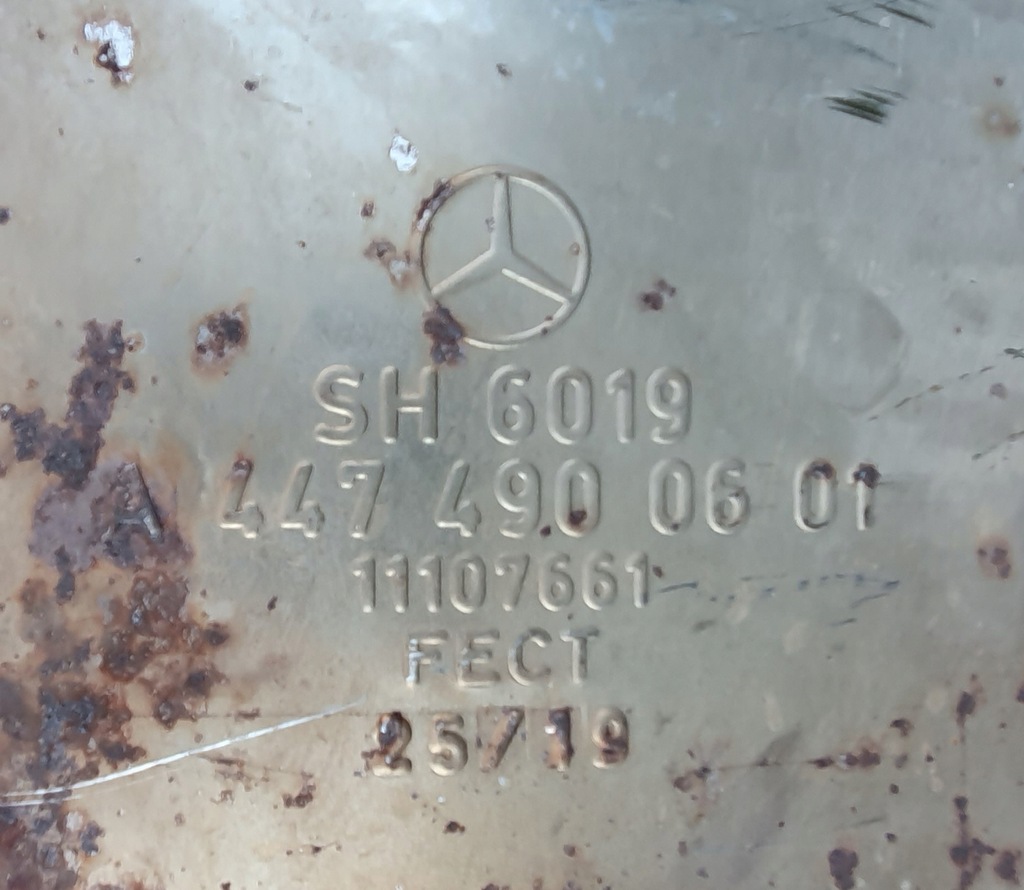 фото №5, Каталізатор фільтр fap dpf mercedes vito v 2.0 w447