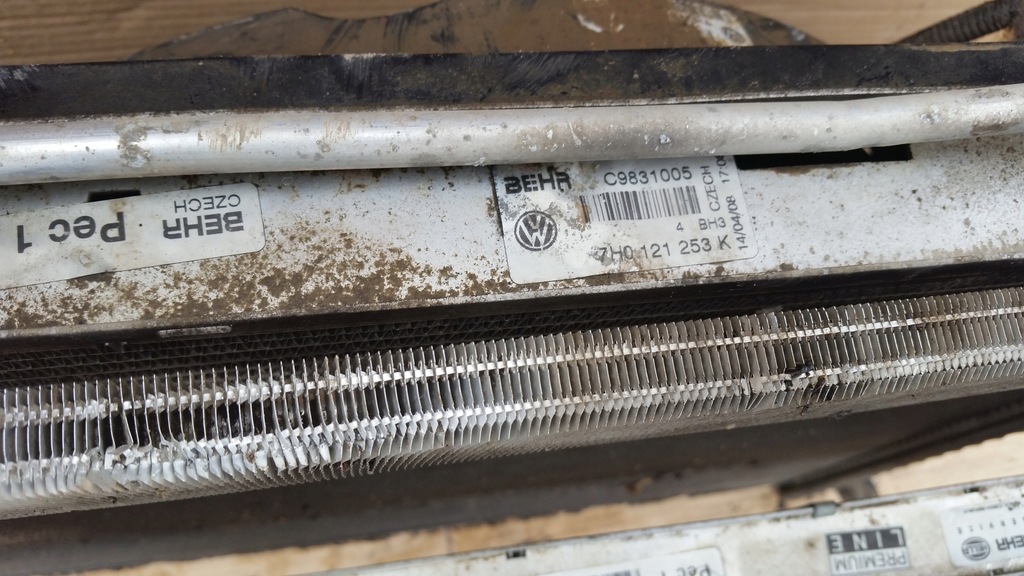 фото №7, Vw t5 transporter 2.5 tdi радіатор вентилятор