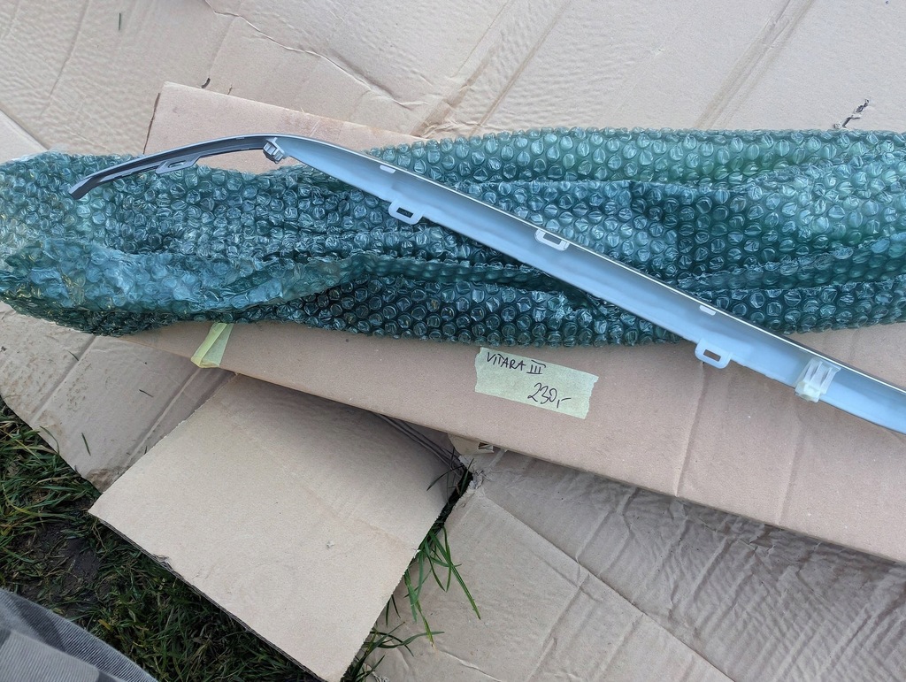 фото №6, Молдинг бампера задня ліва suzuki vitara, 15- 71874-86r10-0bk nowa оригінал