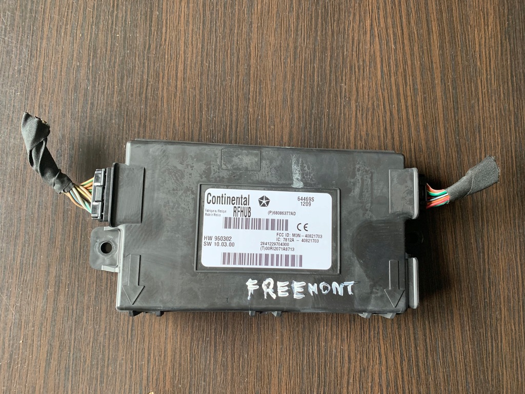 фото №1, Fiat freemont keyless модуль блок управления 68086377ad