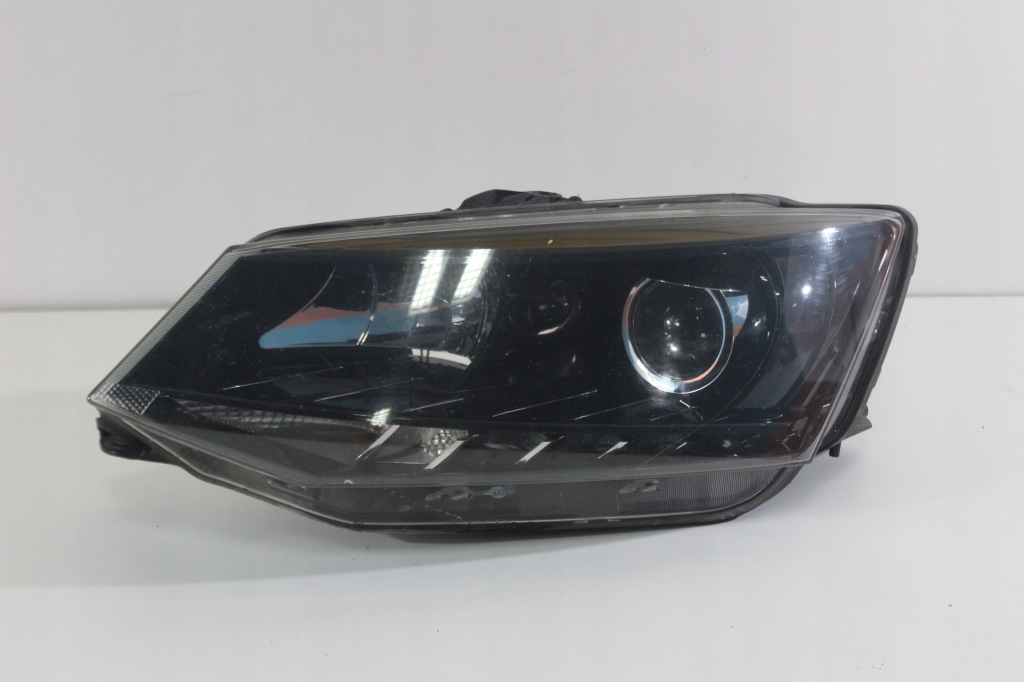 фото №1, Лампа левая перед skoda fabia iii 3 линза led eu oem 6v1941015a