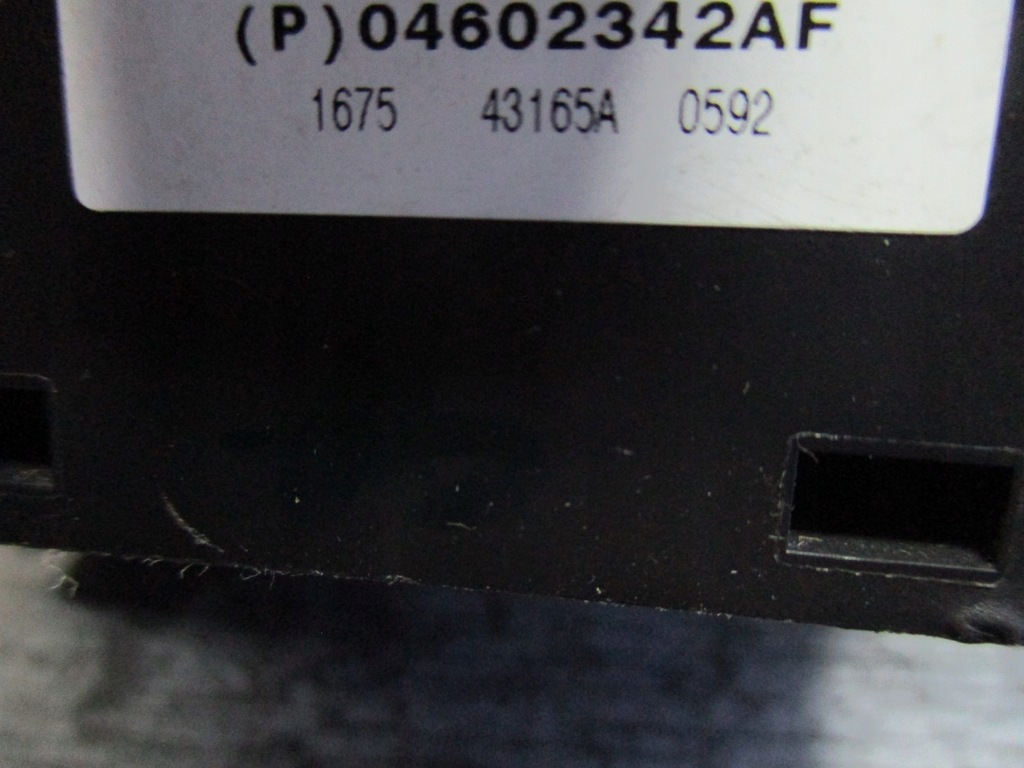 фото №6, Переключатель окон jeep grand cherokee p04602342af