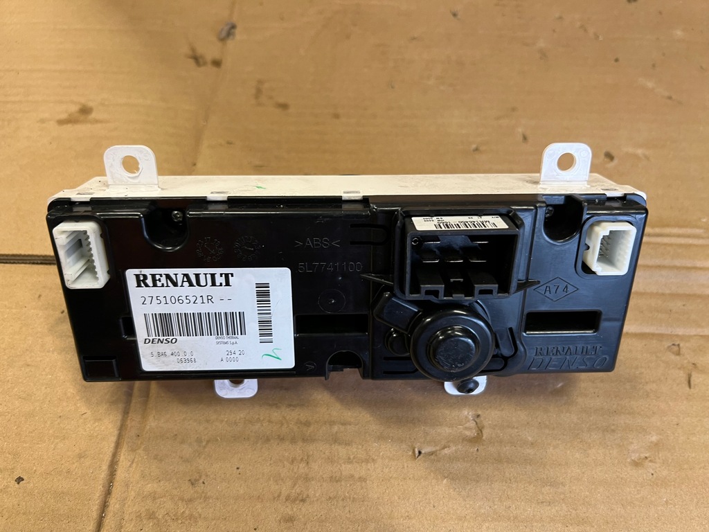 фото №3, Блок керування обдув renault master 275106521r
