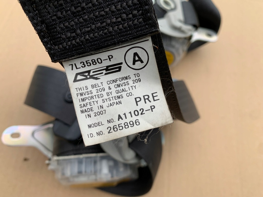 Натягувач поперечина безпеки перед правий lexus rx 2 гарний Ціна