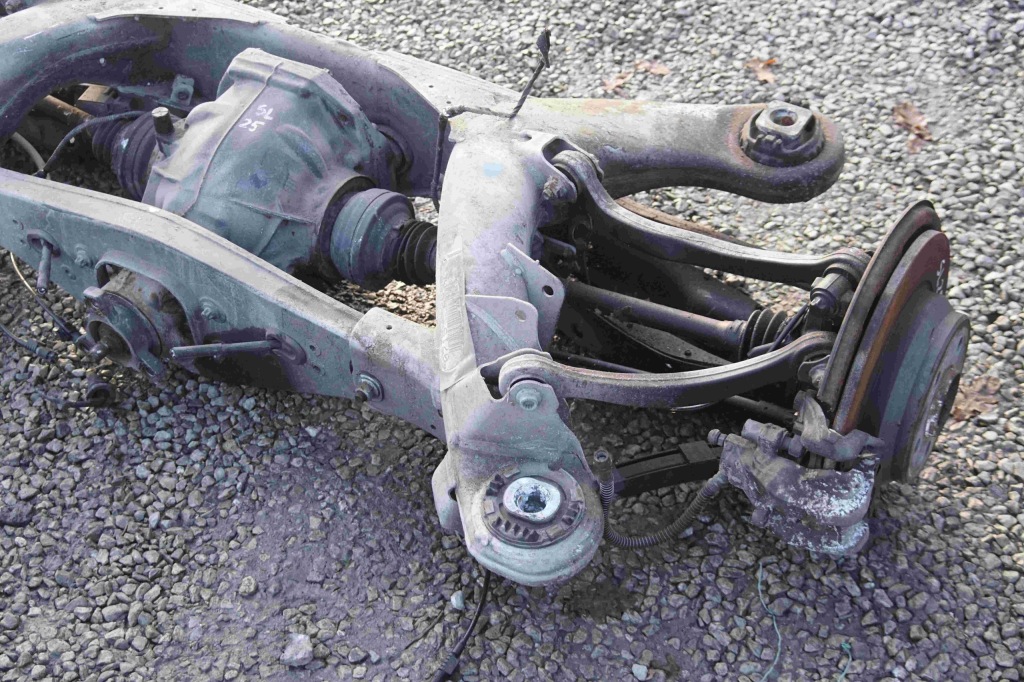 Подвеска задний  подрамник дифференциал приводной вал рычаг mercedes sl r230 с Разборки