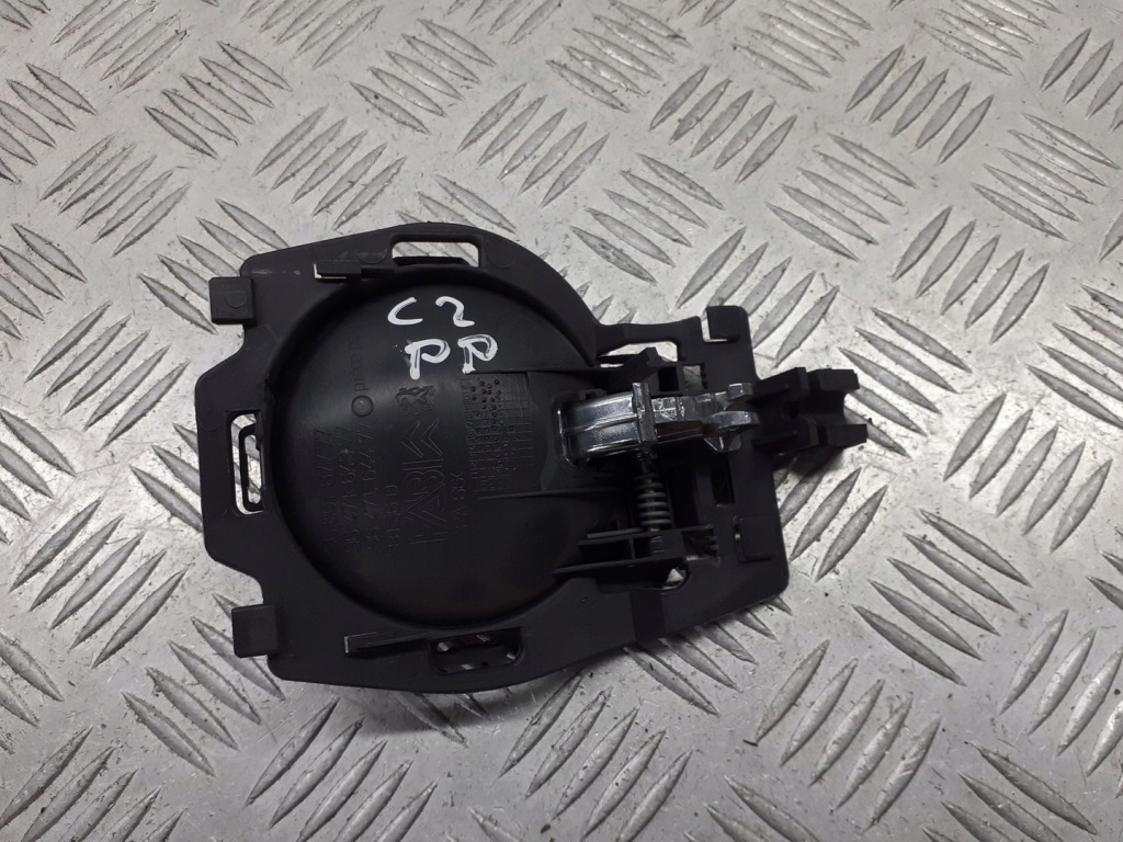 фото №3, Ручка правая передняя внутренняя citroen c2 1.4 9680187777