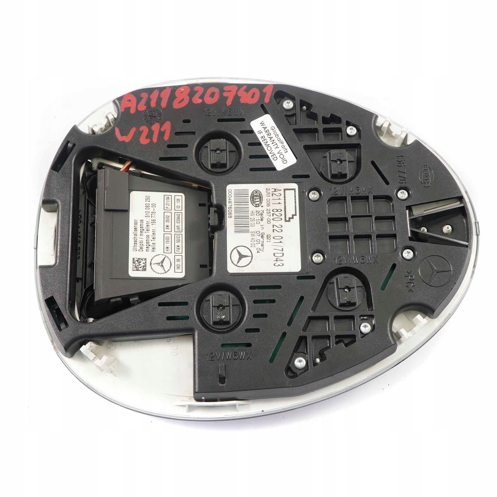 фото №12, Mercedes w211 світло лампа ліхтарі стельовий