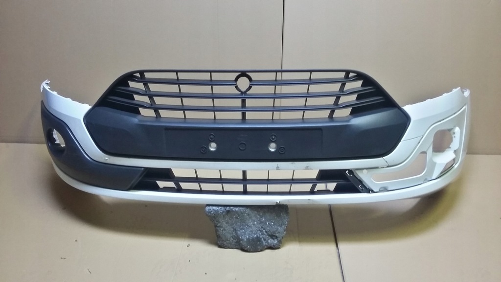 фото №1, Ford transit custom бампер передний решётка радиатора решётка