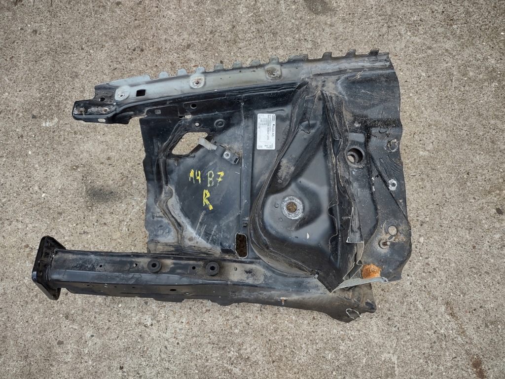 фото №1, Четверть подкрылок чашка лонжерон audi a4 b7 правая передняя ly9b оригинал