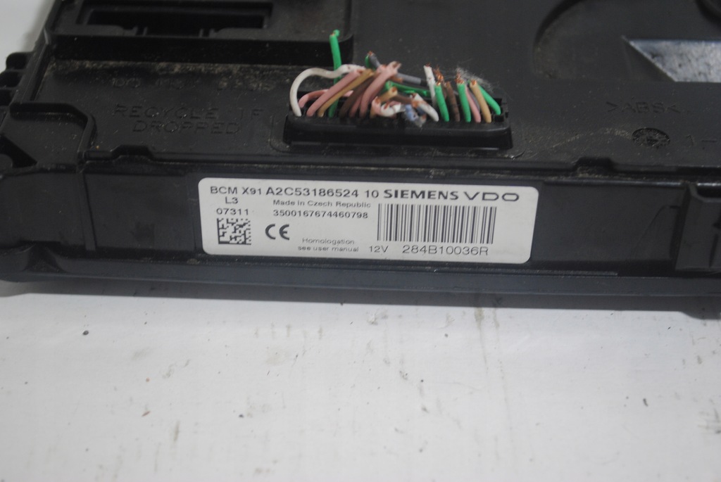 фото №3, Модуль bcm renault laguna ii 284b10036r