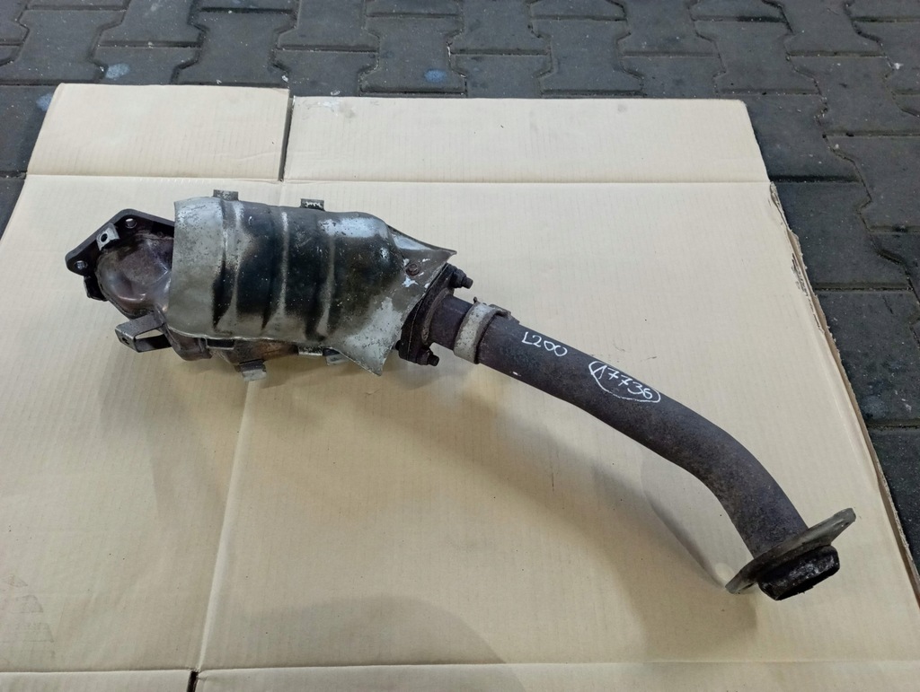 фото №1, Mitsubishi l200 2.5 td катализатор