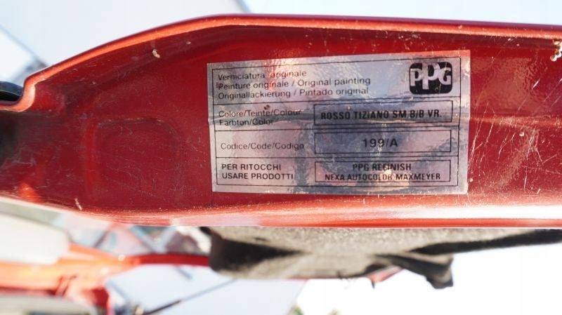 фото №7, Fiat panda ii дверь правый перед передние правое 199/a