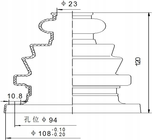 фото №7, Nop-009 nty захист шарнір внутрішнього nty
