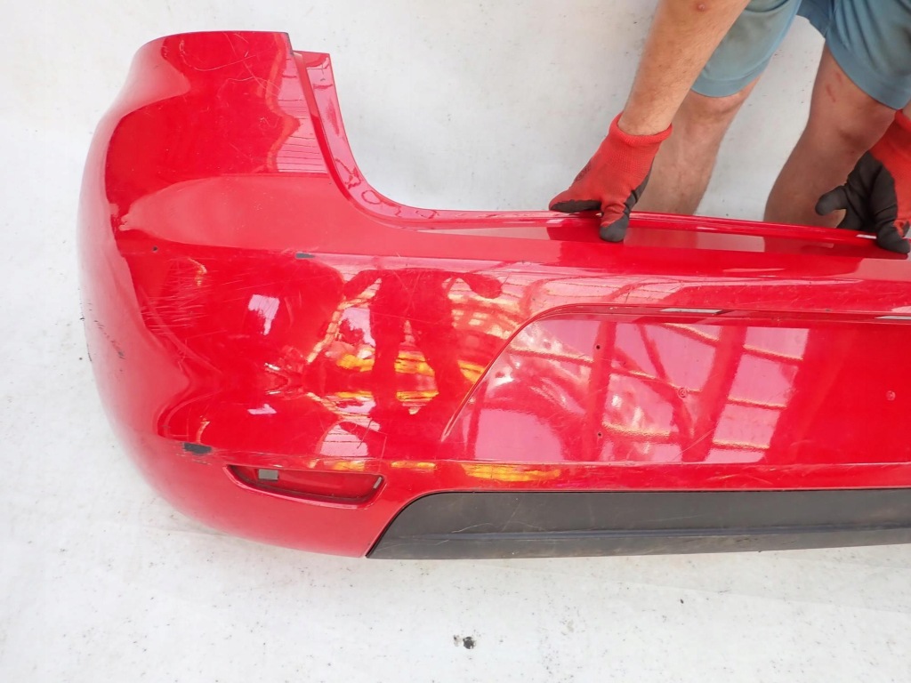 фото №8, Seat ibiza iii 3 hb lift 05-08 бампер задня задній