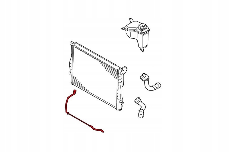 фото №12, Шланг радиатора bmw 1 e82 3 e90 3 e91