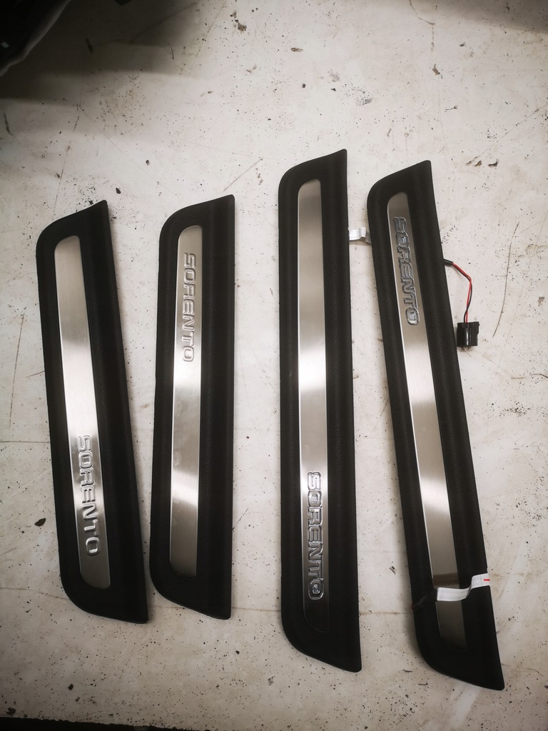 фото №1, Sorento iii накладки пороговые