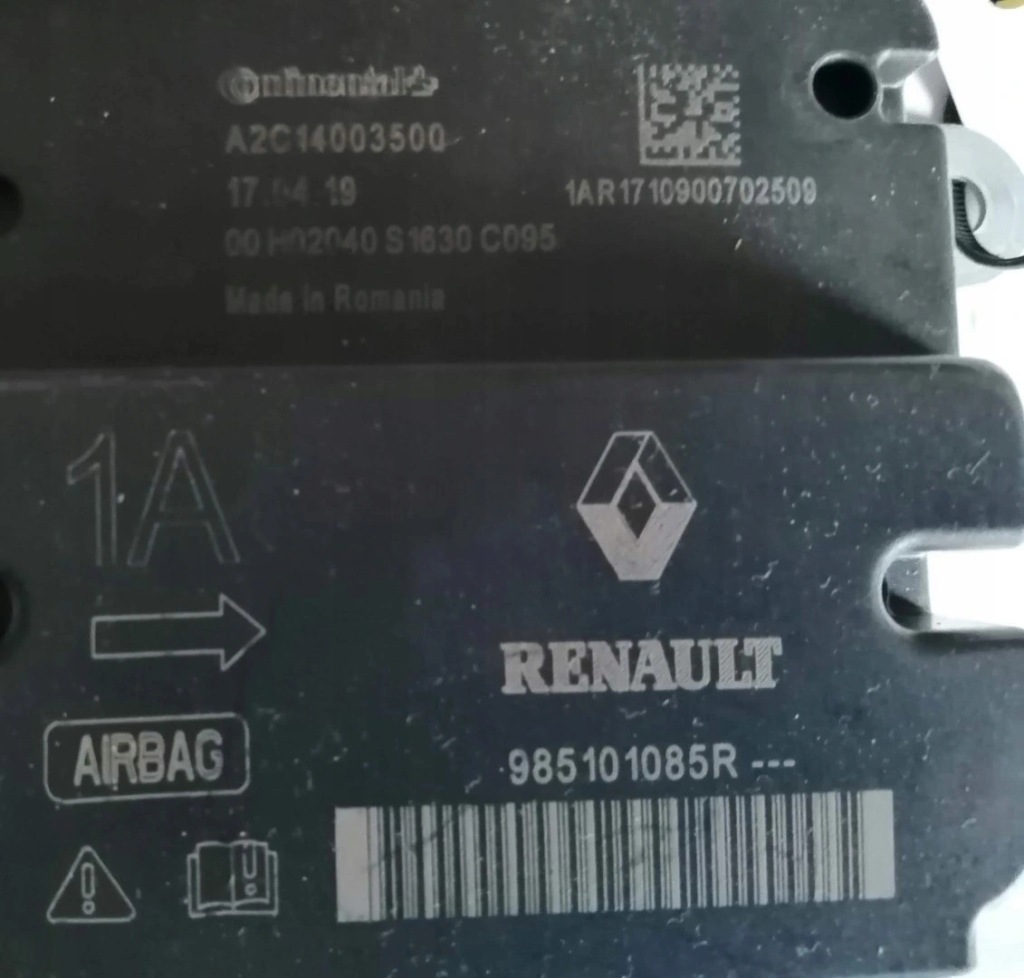 фото №2, Dacia logan датчик подушка безпеки 985101389r