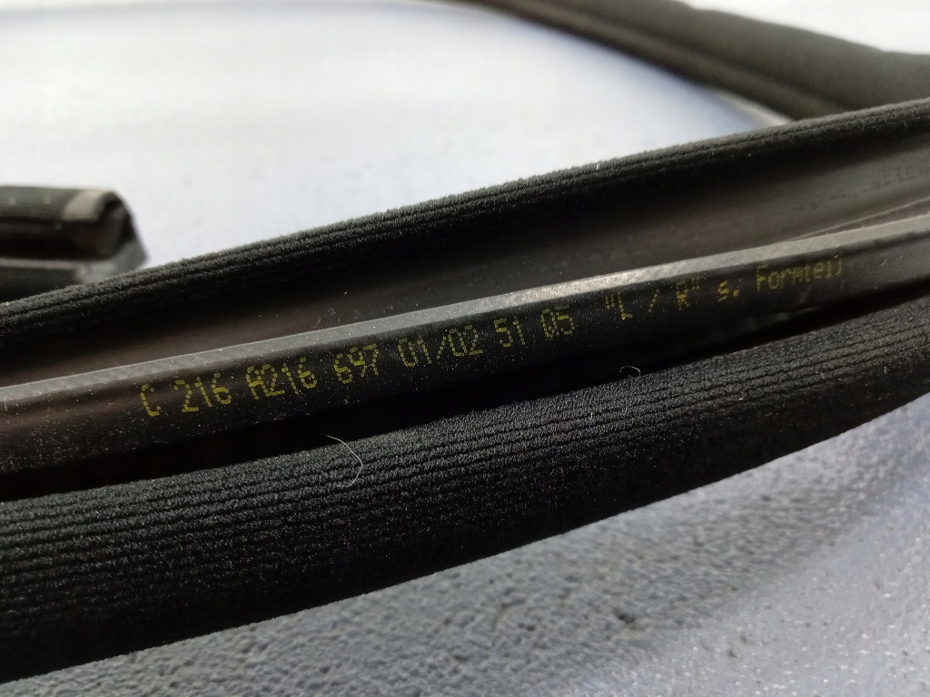 фото №4, Mercedes cl w216 прокладка двері ліва a2166970151