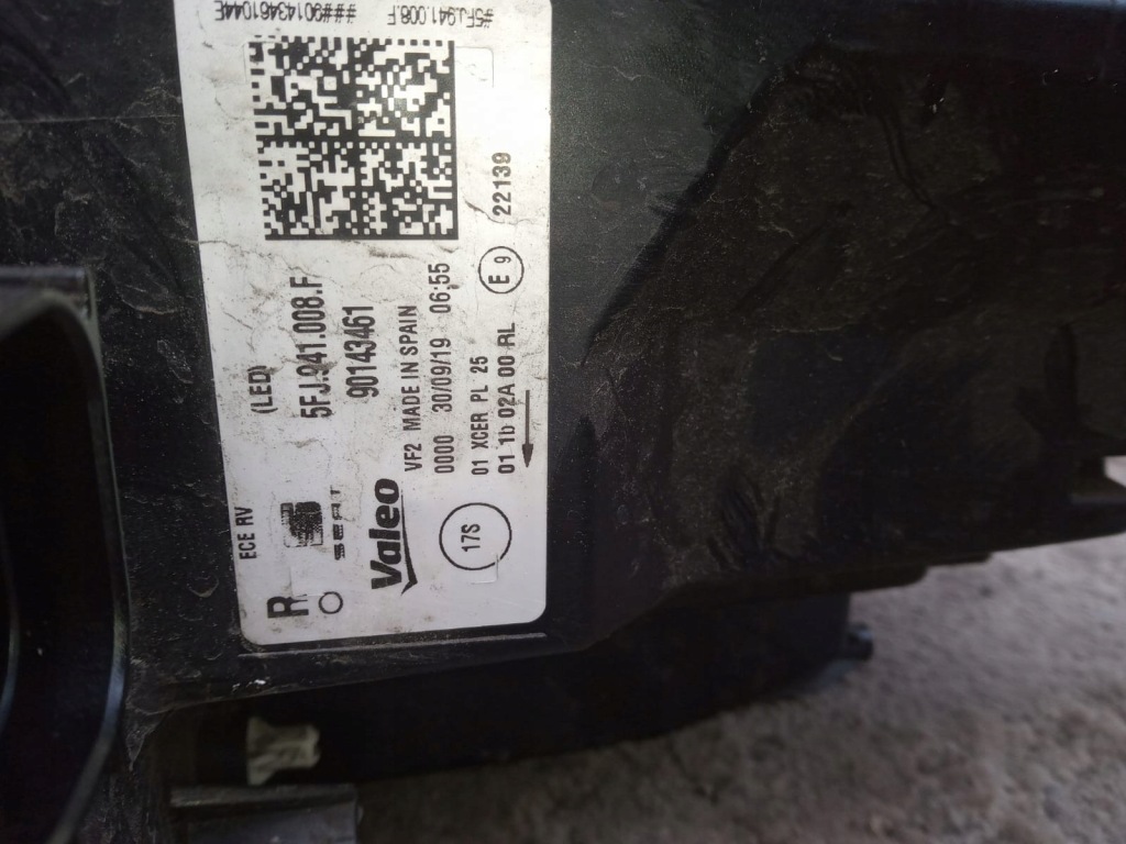 фото №4, Seat leon 4 5fj941008f лампа правая full led