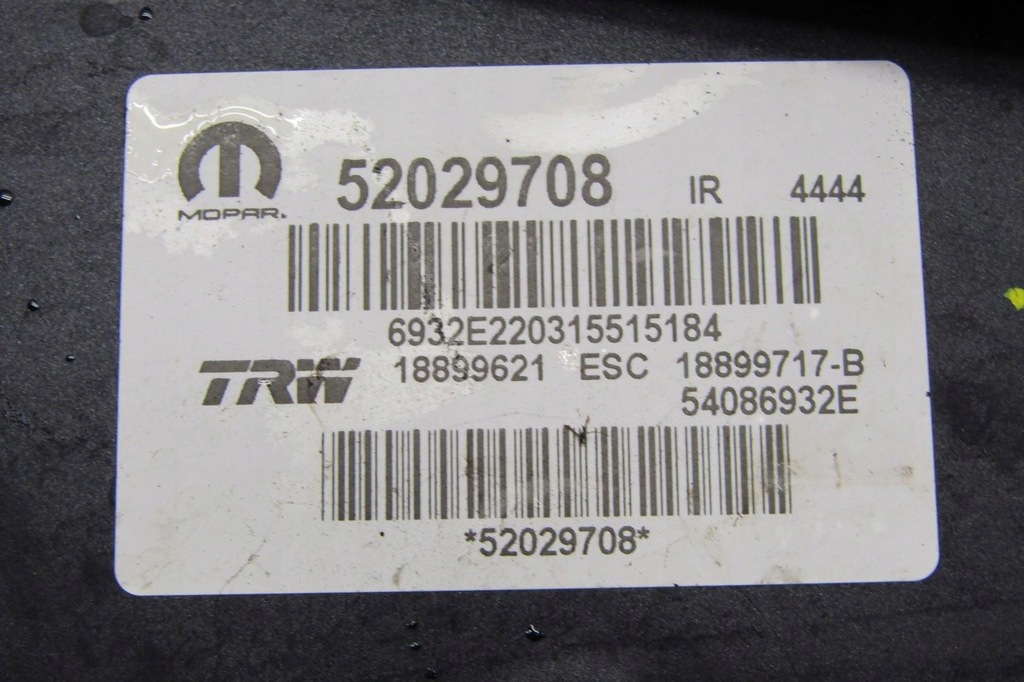 фото №5, Насос abs 1.4 t-jet jeep renegade 52029708