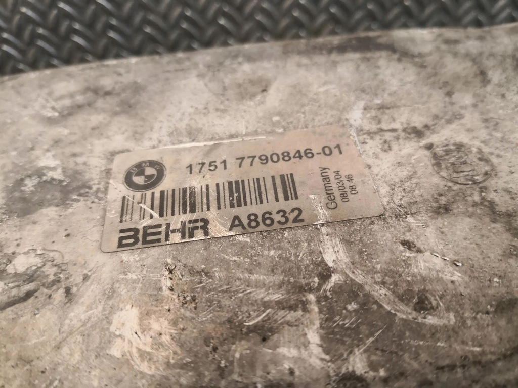 фото №5, Bmw 7 e65 e66 радіатор повітря наддувний / інтеркулер