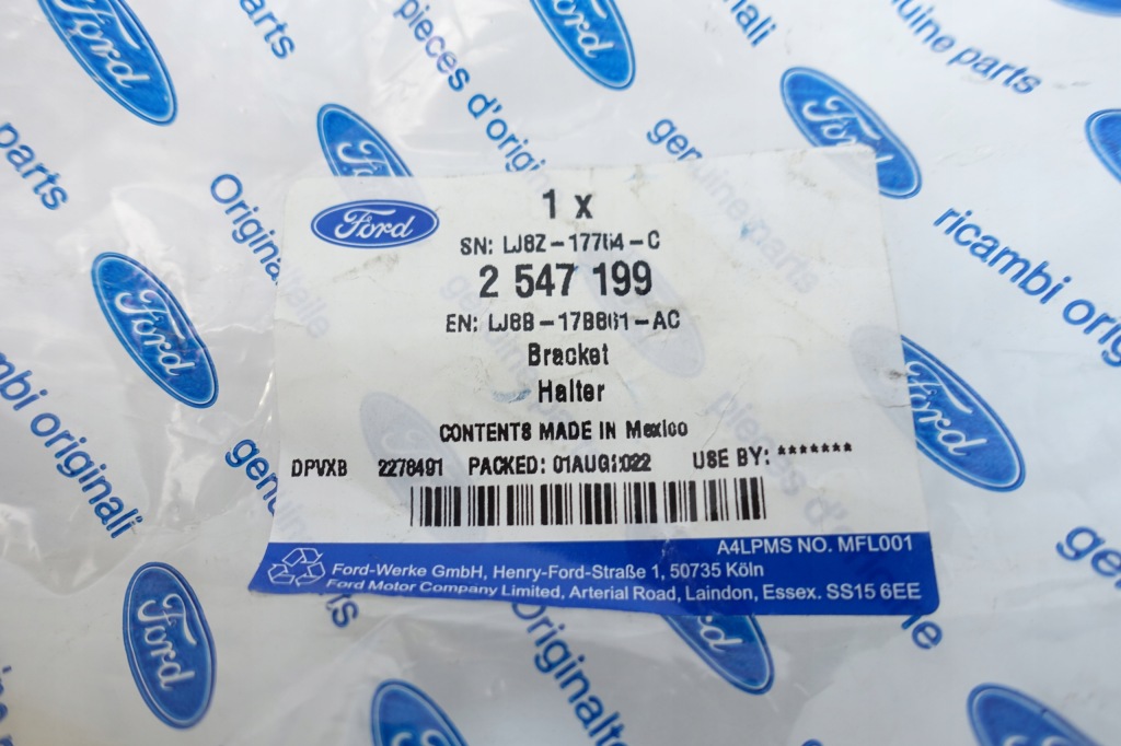 фото №11, Ford mustang mach-e 2020- абсорбер усилитель бампера задняя lj8b-17b861-ad