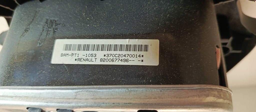 фото №4, Подушка подушка безопасности водителя renault clio iii 8200677496