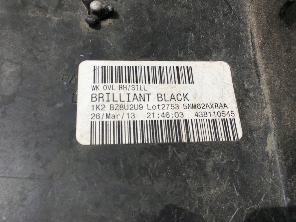 фото №16, Jeep grand cherokee 11-14 - молдинг порог правая