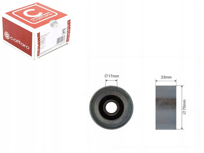 фото №1, Ролик натяжителя caffaro