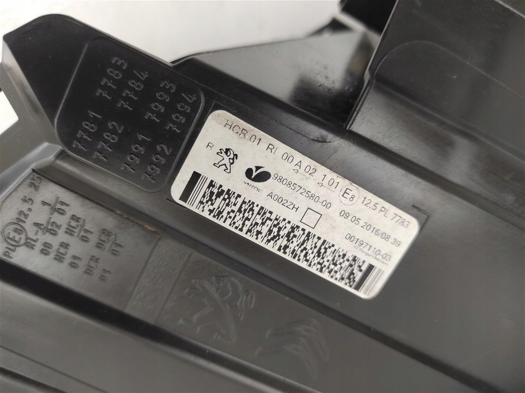 фото №10, Лампа правая перед peugeot expert jumpy po 16