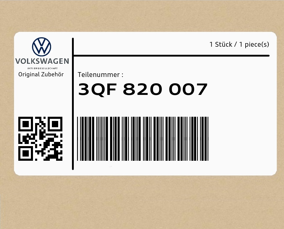 фото №1, Корпус 3qf820007 vw teramont atlas tiguan