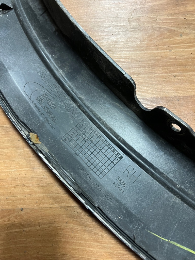 фото №8, Nissan titan xd 5.0 v8 расширитель арки накладка крыла правая задняя задняя platinum